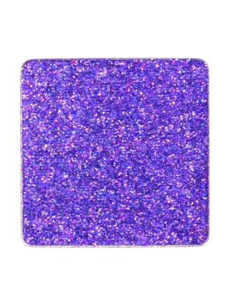 Mulac Pressed Glitter Eyeshadow Refill - Violet, 23 g