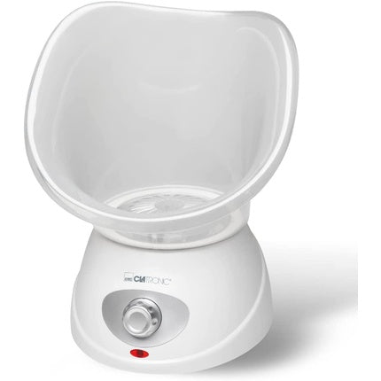 Inhalator facial Clatronic GS 3656, alb, cu atașament pentru aromă