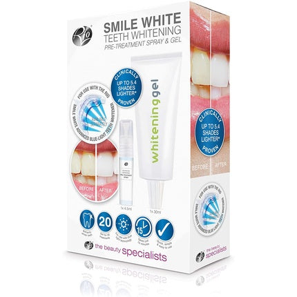 Solutie albire dinti, Rio, Smile White, spray si gel