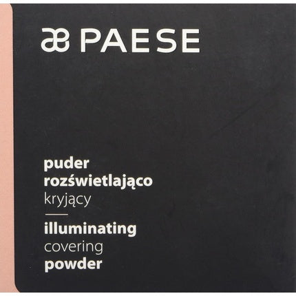 Pudră iluminatoare Paese Cosmetics Tanned, acoperire mare, 9g