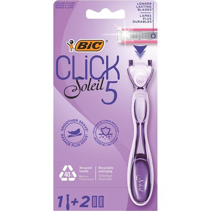 Rasiereră Bic System Women's Razor Click Soleil 1, roz
