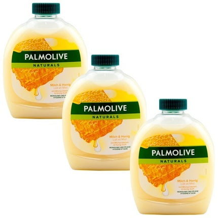 Săpun lichid pentru mâini, Palmolive Naturals, Milk & Honey, 300ml, galben