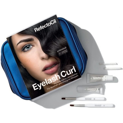 Kit Permant Pentru Ondulare, RefectoCil, Eyelash Curling Kit, 36 Aplicații, Albastru