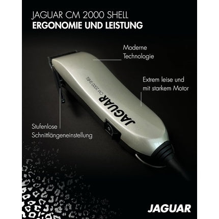Mașină de tuns păr Jaguar, model CM 2000 Shell