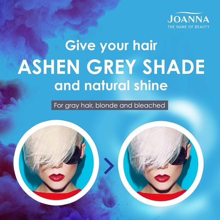 Clătire de păr Joanna Ultra Color, gri cenușiu, 150ml