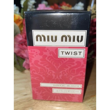 Gel de duș, Miu Miu, Twist, roz 200ml
