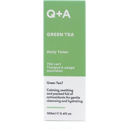 Toner facial, Q+A, Green Tea, 100ml