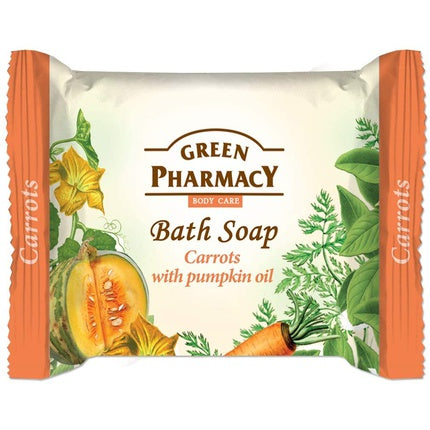 Săpun de baie Green Pharmacy cu morcovi și ulei de dovleac, 100 g