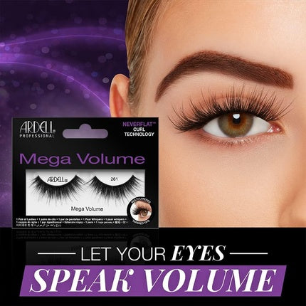 Gene False Ardell Mega Volume 261, Negru, Multistrat