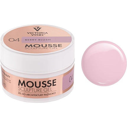 Mousse Sculpture Gel Victoria Vynn 50ml Berry Blush 04 Thixotropic