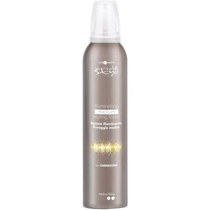 Spumă de păr Hair Company Inimitable Style Illuminating Mousse Medium Fixing 250ml