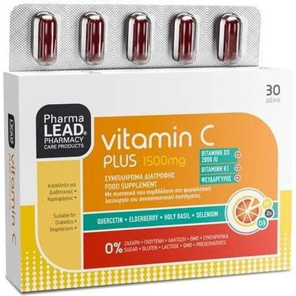 Supliment alimentar Pharmalead Vitamin C Plus 1500mg (30 capsule)