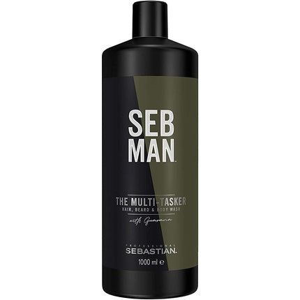 Șampon 3-în-1 Sebastian Professional Seb Man The Multitasker, 1000ml