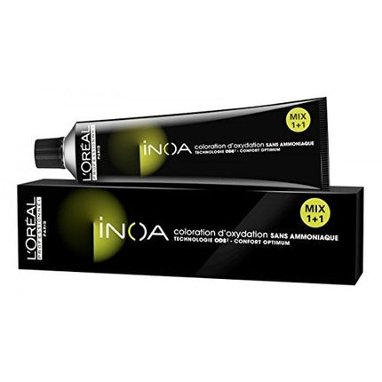 Colorant păr L'Oreal Paris INOA, 60ml, cutie neagră