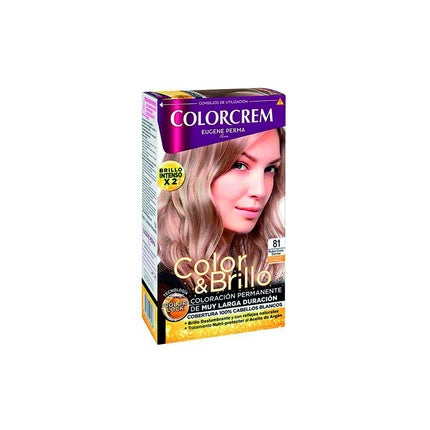 Vopsea de păr Eugene Perma Colorcrem 81 Light Ash Blonde, 100 g