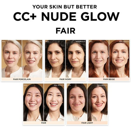 Cremă CC, It Cosmetics, Nude Glow Fair Light, 32ml