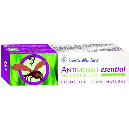 Roll-On Antimoschit Essential Aroms, 10 ml, Natural