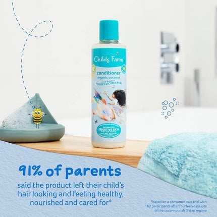Balsam păr copii, Childs Farm, Coco-Nourish, 250ml