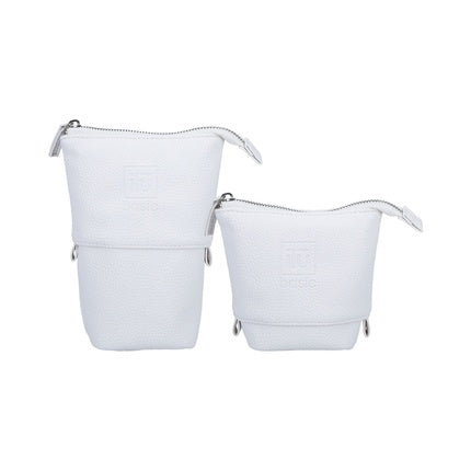 Set pensule machiaj, Ilu, Basic 10 piese, alb