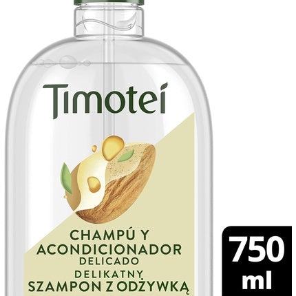 Șampon 2-în-1 Timotei Delicate, 750 ml