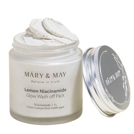 Masca exfolianta, Mary & May, Lemon Niacinamide, 299g