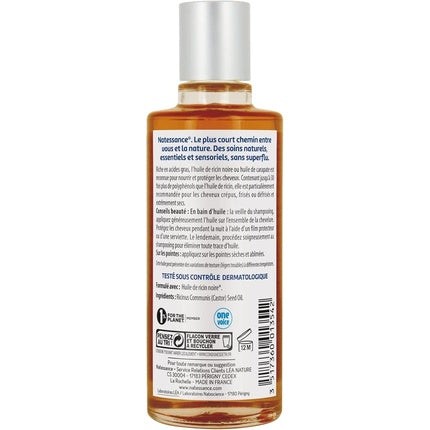Ulei de Ricin Negru Natessance 100% Natural, 100ml