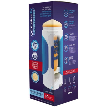 Maseur electric Autoblow 2+ XT, Extra Tight, 350g