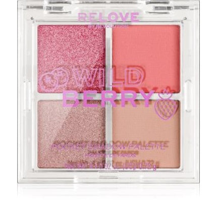 Paletă Farduri Ochi Revolution Beauty London Pocket Palette Wild Berry