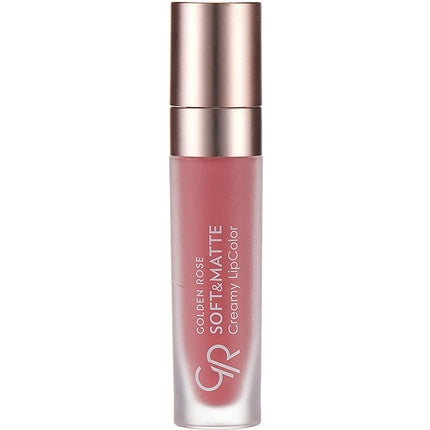 Lipstick lichid Golden Rose Soft & Matte Creamy Lipcolor, Culoare 111, 5.5ml