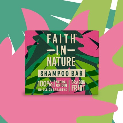 Șampon Solid, Faith In Nature, Dragon Fruit, 85g