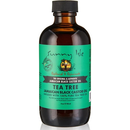 Ulei de păr Sunny Isle Jamaican Black Castor Oil cu ulei de arbore de ceai 118ml