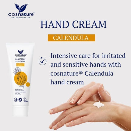 Crema de Mâini Cosnature Marigold/Calendula Naturală Vegană 75ml