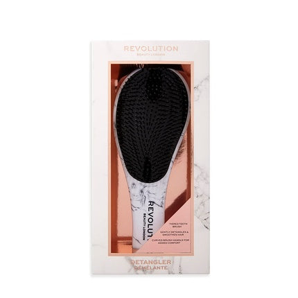 Perie Descurcare, Revolution Haircare, Marmorat, Negru