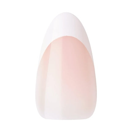 Unghii false KISS Classy French Nude, Coffin, Medium