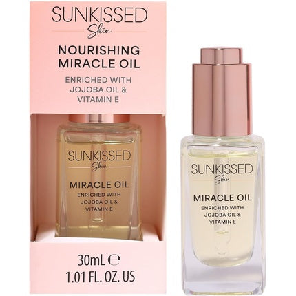Ulei Corp, Sunkissed Skin, Nourishing Miracle Oil, 30 ml, culoare auriu