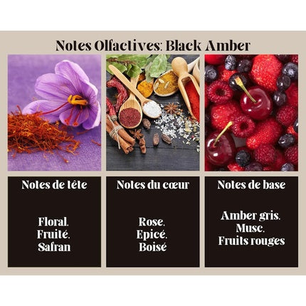 Eau De Parfum Ayat Perfumes Black Amber 100 ml