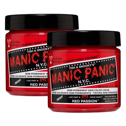 Vopsea păr, Manic Panic, Red Passion, semi-permanentă