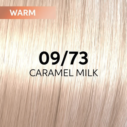 Vopsea de păr, Wella, Shinefinity Caramel Milk 09/73, 60ml