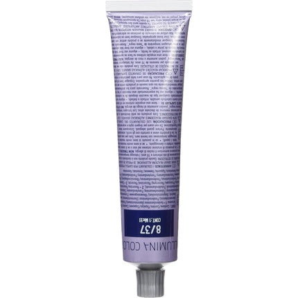 Vopsea de păr, Wella, Illumina 8/37, 60ml