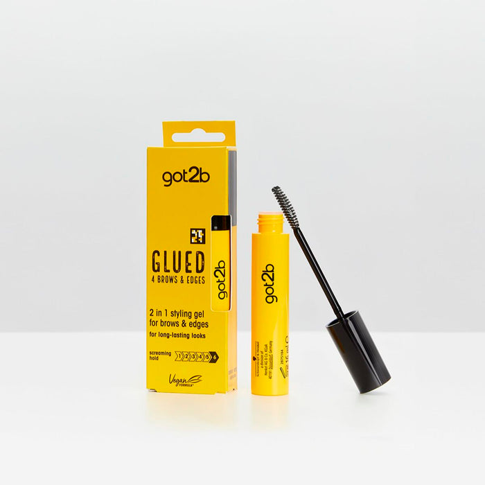 Gel de fixare pentru sprâncene și conturul părului got2b Glued 2in1, fixare puternică, 16 ml