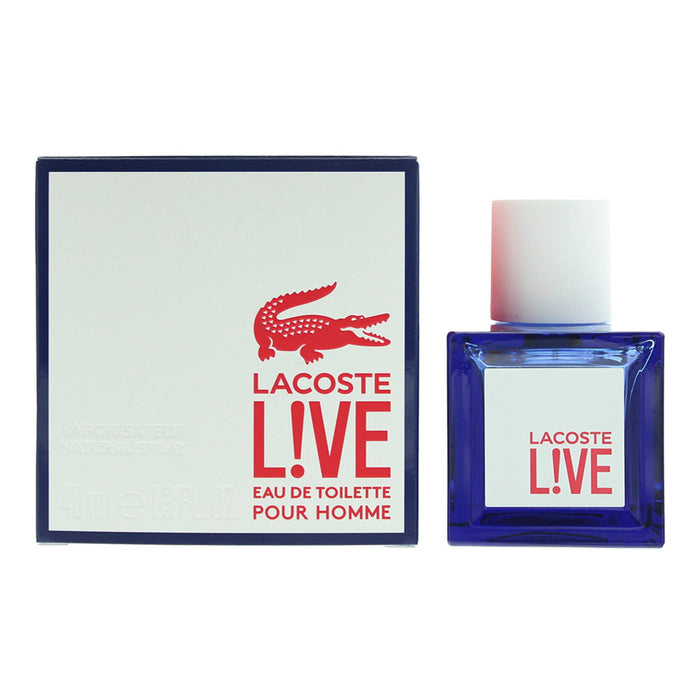 Apă de toaletă Lacoste Live, pentru bărbați, 40 ml