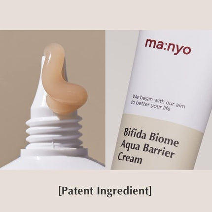 Ma:Nyo Bifida Biome Aqua Barrier Cream, Hidratant Facial, 80ml