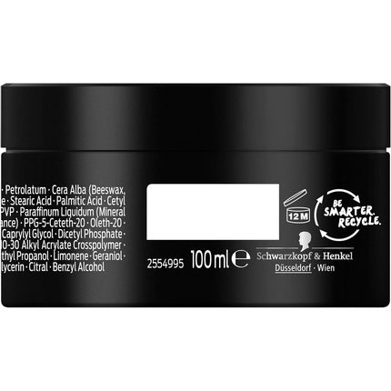 Pasta modelatoare, Syoss, Invisible, natural, 100ml
