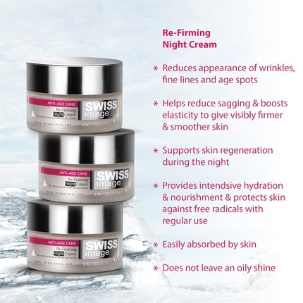 Cremă de noapte Swiss Image Anti-Age 46+, Firmitate