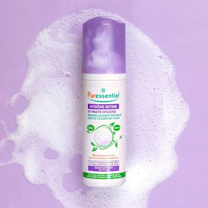 Spumă igienă intimă, Puressentiel, 150ml, capac mov