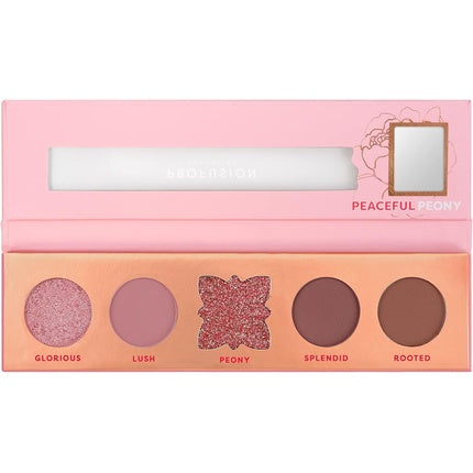 Paletă Farduri Ochi, Profusion Cosmetics, Blooming Hues, roz