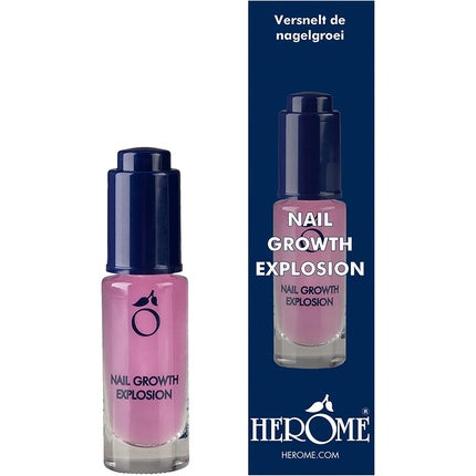Ulei pentru unghii Herome, Nail Growth Explosion, roz