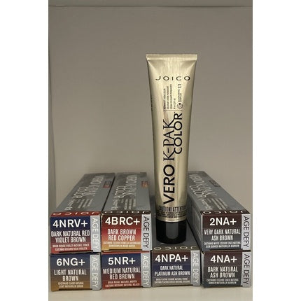 Joico Vero K-Pak Age Defy Permanent Cream Hair Color, 2.5 fl oz