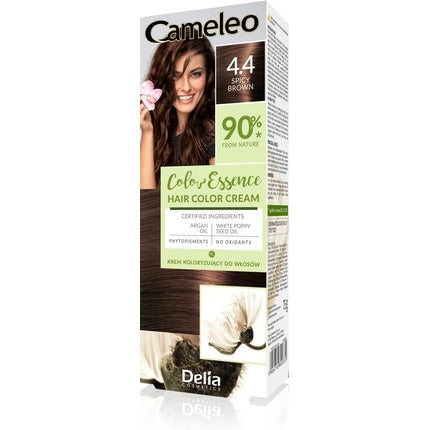 Cremă colorantă păr, Cameleo, Spicy Brown, 75g