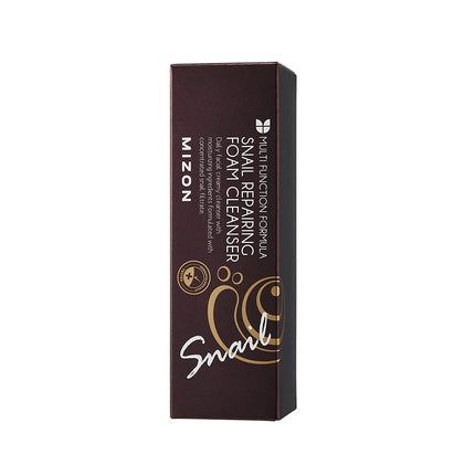 Gama facial Mizon, Snail Repairing Foam, extract de melc, 60ml
